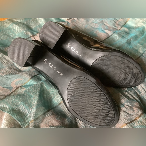 Black patent, heeled shoes from CL by Chinese Laundry. Size 6.5 women’s. - Picture 3 of 5